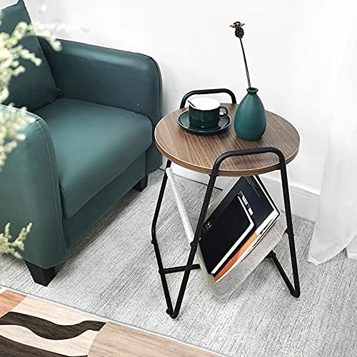 JYDQM Living Room Sofa Bedside Light Corner Tea Table Small House Rack Solid Wood Table 4 JYDQM Living Room Sofa Bedside Light Corner Tea Table Small House Rack Solid Wood Table - Image 4