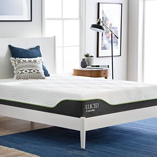 Ucid 12 Inch Latex Hybrid Mattress – Gel Memory Foam – Responsive Latex – Steel Coils - Medium Feel – Latex Foam Mattress 7 Ucid 12 Inch Latex Hybrid Mattress – Gel Memory Foam – Responsive Latex – Steel Coils - Medium Feel – Latex Foam Mattress - Image 7