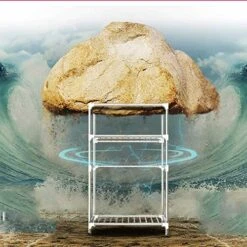 HMGGDD No-Installation Folding Wardrobe Family Bedroom Cloth Art Cabinet All-Steel Frame Rental Room Simple Dormitory Cloth Ward 7 HMGGDD No-Installation Folding Wardrobe Family Bedroom Cloth Art Cabinet All-Steel Frame Rental Room Simple Dormitory Cloth Ward -Best Furniture Store 51ED0rExD2L