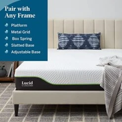 Ucid 12 Inch Latex Hybrid Mattress – Gel Memory Foam – Responsive Latex – Steel Coils - Medium Feel – Latex Foam Mattress 17 Ucid 12 Inch Latex Hybrid Mattress – Gel Memory Foam – Responsive Latex – Steel Coils - Medium Feel – Latex Foam Mattress -Best Furniture Store 51Ed7LhYfJL