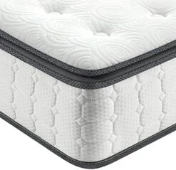 Queen Mattresses, Vesgantti 10 Inch Hybrid Queen Size Mattress In A Box, Pillow Top Queen Bed Mattress, Gel Memory Foam And Pocket Coils Innerspring Mattresses, Pressure Relief, Medium Firm Plush Feel -Best Furniture Store 51EgbJ2nL. AC 3