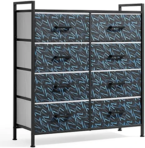 Dresser With 8 Drawers, Wood Top Dresser For Bedroom, Large Capacity Dressers Organizer Chest Of Drawers For Hallway, Nursery, Entryway, Closets 5 Dresser With 8 Drawers, Wood Top Dresser For Bedroom, Large Capacity Dressers Organizer Chest Of Drawers For Hallway, Nursery, Entryway, Closets - Image 5