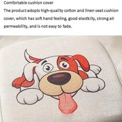 WYKD Fabric Footstool, Seat Upholstered Changing Stool, With Non-Slip Wooden Legs (Color : Black) -Best Furniture Store 51FuX1qaslL