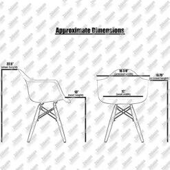 2xhome - Kids Size Plastic Toddler Armchairs With Natural Wooden Dowel Legs And White Round Table, Black (3 Piece Set) 17 2xhome - Kids Size Plastic Toddler Armchairs With Natural Wooden Dowel Legs And White Round Table, Black (3 Piece Set) -Best Furniture Store 51FwDmXhS0L