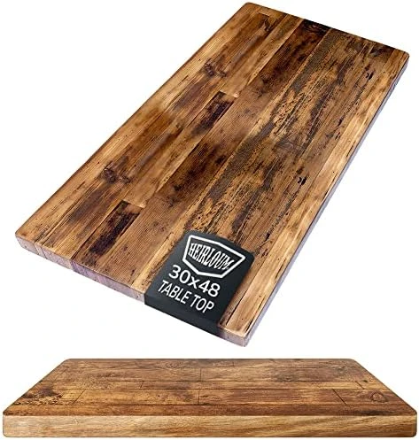 HEIRLOUM Reclaimed Wood Table Top - Rustic Recycled Solid Wooden Piece Perfect For Signs, Counters, Kitchens Table Tops (Reclaimed Wood Table Top - Economy, 24" X 48") 11 HEIRLOUM Reclaimed Wood Table Top - Rustic Recycled Solid Wooden Piece Perfect For Signs, Counters, Kitchens Table Tops (Reclaimed Wood Table Top - Economy, 24" X 48") - Image 11
