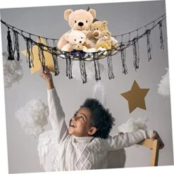 Ibasenice Children's Toy Net Bag Triangle Hammock Soft Toys For Girls Plush Stuffed Animals Corner Stuffed Animal Hammock Stuffed Animal Storage Toy Net Hammock Animal Toy Mesh Holder Lace 9 Ibasenice Children's Toy Net Bag Triangle Hammock Soft Toys For Girls Plush Stuffed Animals Corner Stuffed Animal Hammock Stuffed Animal Storage Toy Net Hammock Animal Toy Mesh Holder Lace -Best Furniture Store 51Gcivl5SUL