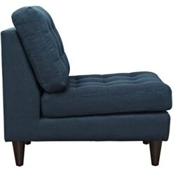 Modway Empress Mid-Century Modern Upholstered Fabric Side Armless Lounge Accent Chair Azure 18 Modway Empress Mid-Century Modern Upholstered Fabric Side Armless Lounge Accent Chair Azure -Best Furniture Store 51GqiSfrmnL