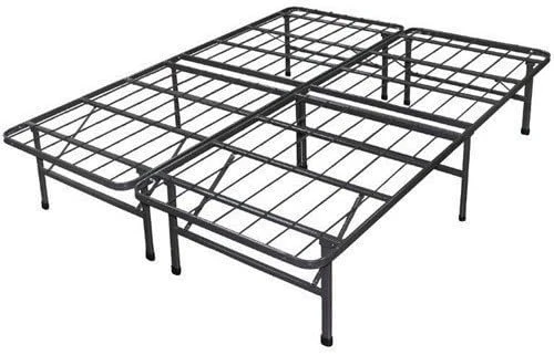 18 Inch Metal Platform Beds W/Heavy Duty Steel Slat Mattress Foundation (No Box Spring Needed), Queen, Black 12 18 Inch Metal Platform Beds W/Heavy Duty Steel Slat Mattress Foundation (No Box Spring Needed), Queen, Black - Image 12