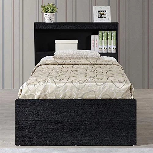 Pemberly Row Twin Captain Storage Bed With 3 Drawers In Black 4 Pemberly Row Twin Captain Storage Bed With 3 Drawers In Black - Image 4