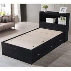 Pemberly Row Twin Captain Storage Bed With 3 Drawers In Black 16 Pemberly Row Twin Captain Storage Bed With 3 Drawers In Black -Best Furniture Store 51HuYLZlewL