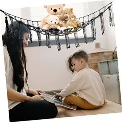 Ibasenice Children's Toy Net Bag Triangle Hammock Soft Toys For Girls Plush Stuffed Animals Corner Stuffed Animal Hammock Stuffed Animal Storage Toy Net Hammock Animal Toy Mesh Holder Lace 10 Ibasenice Children's Toy Net Bag Triangle Hammock Soft Toys For Girls Plush Stuffed Animals Corner Stuffed Animal Hammock Stuffed Animal Storage Toy Net Hammock Animal Toy Mesh Holder Lace -Best Furniture Store 51IIoC6mKjL
