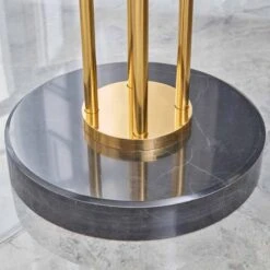 ANMMBER Metal Furniture Standing Entrance Hall Floor Hanger Clothing Golden Hanger Clothing Wardrobe (Color : E, Size : As Shown) 9 ANMMBER Metal Furniture Standing Entrance Hall Floor Hanger Clothing Golden Hanger Clothing Wardrobe (Color : E, Size : As Shown) -Best Furniture Store 51INcPhgviL