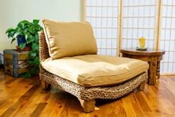 XoticBrands Seagrass Meditation Yoga Chair - Natural With Cream Cushion 12 XoticBrands Seagrass Meditation Yoga Chair - Natural With Cream Cushion -Best Furniture Store 51IWiaCHPML