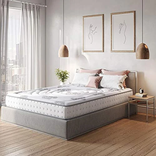Decker Memory Foam And Innerspring Hybrid 10-Inch Mattress | Bed-in-a-Box Twin XL 5 Decker Memory Foam And Innerspring Hybrid 10-Inch Mattress | Bed-in-a-Box Twin XL - Image 5