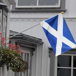 MatureGirl Canvas Proof And And Colors The Header Fading Scottish Flag Double VividS Of The Decoration & Hangs Small Sculptures For Shelf (As Shows, One Size) -Best Furniture Store 51IyVUHc0ZS