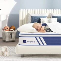 Queen Mattress, 12 Inch Hybrid Queen Size Mattress In A Box With Gel Memory Foam, Individual Pocket Coils For Pressure Relief And Motion Isolation, Medium Firm Queen Mattresses -Best Furniture Store 51J4Mc9LchL. AC 1