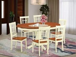 East West Furniture KENI5-BCH-W Dining Set, 5-Piece -Best Furniture Store 51J6zL6pAYL. AC