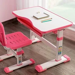 Kids Desk And Chair Set, FOME Height Adjustable Children Writing Table Student Study Table With Chair Children School Workstation Student Desk For Kids Pull Out Drawer Storage 10 Kids Desk And Chair Set, FOME Height Adjustable Children Writing Table Student Study Table With Chair Children School Workstation Student Desk For Kids Pull Out Drawer Storage -Best Furniture Store 51J7qQFXXBL