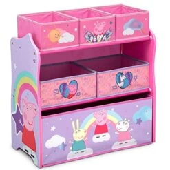 Delta Children Design & Store 6 Bin Toy Storage Organizer, Disney Princess -Best Furniture Store 51JVWjrTzL