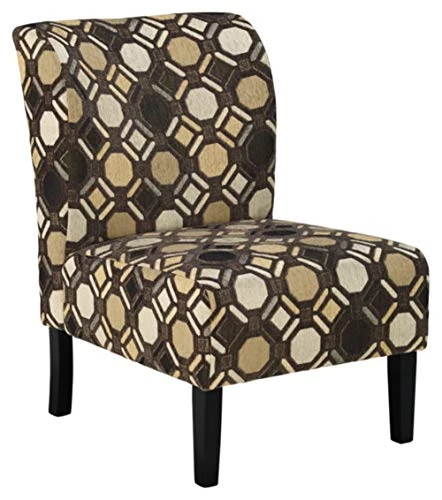 Signature Design By Ashley 9910160 Accent Chair, Brown Geometric 1 Signature Design By Ashley 9910160 Accent Chair, Brown Geometric