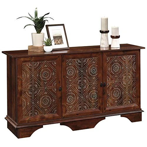 Sauder Viabella Contemporary Wood Buffet And Sideboard Table In Curado Cherry 2 Sauder Viabella Contemporary Wood Buffet And Sideboard Table In Curado Cherry - Image 2