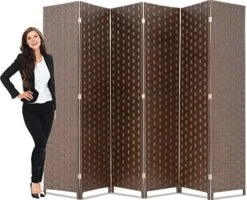 Room Dividers 3 Panel Partition Room Dividers 5.6 Ft Tall Privacy Wall Foldable Room Divider Privacy Screen Wood Screen Room Separator For Home Office Bedroom Restaurant , Gray 18 Room Dividers 3 Panel Partition Room Dividers 5.6 Ft Tall Privacy Wall Foldable Room Divider Privacy Screen Wood Screen Room Separator For Home Office Bedroom Restaurant , Gray -Best Furniture Store 51KHpZQlQiL. AC