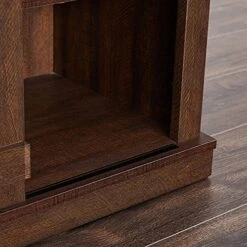 RICHSEAT Modern Farmhouse Wood TV Stand For TVs Up To 60 Inch, Home Living Room Storage Table TV Stands Cabinet Doors And Shelves Entertainment Center, Dark Brown 7 RICHSEAT Modern Farmhouse Wood TV Stand For TVs Up To 60 Inch, Home Living Room Storage Table TV Stands Cabinet Doors And Shelves Entertainment Center, Dark Brown -Best Furniture Store 51KeAckY0KS