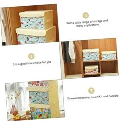 Homoyoyo 1pc Toy Storage Box Toy Box With Lid Storage Bins For Clothes Kids Storage Organizer For Toys Desk Organizer Basket Fabric Toy Bin Cube Storage Bins Fabric Toy Box Children Toy Box 10 Homoyoyo 1pc Toy Storage Box Toy Box With Lid Storage Bins For Clothes Kids Storage Organizer For Toys Desk Organizer Basket Fabric Toy Bin Cube Storage Bins Fabric Toy Box Children Toy Box -Best Furniture Store 51LlWdHjhaL