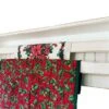 Quilt Rack For The Wall, Double Bar Quilt Rack Wall Shelf, Quilt Display Shelf, Rustic Quilt Rack | Quilt Rack For 2 Quilts