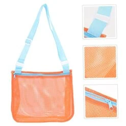 Toyvian Storage Bag Versa Tote Sand Pool Storage Bag Portable Toy Bag Sports Bag 600d Oxford Cloth Child Portable