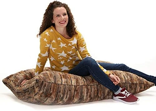 Jaxx Saxx 3.5 Floor Pillow, Premium Luxe Fur - Mountain Fox 14 Jaxx Saxx 3.5 Floor Pillow, Premium Luxe Fur - Mountain Fox - Image 14