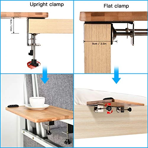 Bamboo Bedside Shelf, Easy Assemble Bunk Bed Shelf, Bedside Shelf For Bed College Dorm Room With A Cable Manager, Versatile Use As Snack Bedside Table (Natural) 4 Bamboo Bedside Shelf, Easy Assemble Bunk Bed Shelf, Bedside Shelf For Bed College Dorm Room With A Cable Manager, Versatile Use As Snack Bedside Table (Natural) - Image 4