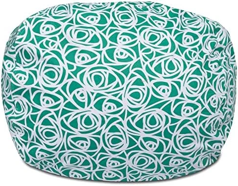 Posh Beanbags Bean Bag Chair, Large-38in, Solid Royal Blue 10 Posh Beanbags Bean Bag Chair, Large-38in, Solid Royal Blue - Image 10