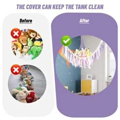 Toy Hammock For Stuffed Animals, Stuffed Animal Toy Storage Hammock Corner Hanging Net Decor For Nursery Playroom Bedroom Kids Room ​ -Best Furniture Store 51NaJcTTwXL