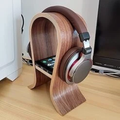 Headphones Hanger Headset Holder Wooden Headphone Stand For Office Desk Gaming Headphone Display Holder Hanger Walnut With Cellphone Holder Headphone Stand For Desk ( Color : 15*12*25cm ) ( Color : 15 11 Headphones Hanger Headset Holder Wooden Headphone Stand For Office Desk Gaming Headphone Display Holder Hanger Walnut With Cellphone Holder Headphone Stand For Desk ( Color : 15*12*25cm ) ( Color : 15 -Best Furniture Store 51NijHswqLL
