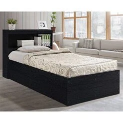 Pemberly Row Twin Captain Storage Bed With 3 Drawers In Black 14 Pemberly Row Twin Captain Storage Bed With 3 Drawers In Black -Best Furniture Store 51OS3Av1g0L