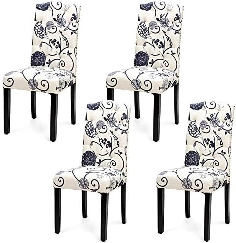 Giantex Parsons Chairs, Set Of 2 Uphostered Kitchen Dining Chairs W/Wood Legs, Padded Seat, Linen Fabric, Nails, Tufted Dining Chairs, Ideal For Dining Room, Kitchen, Living Room 10 Giantex Parsons Chairs, Set Of 2 Uphostered Kitchen Dining Chairs W/Wood Legs, Padded Seat, Linen Fabric, Nails, Tufted Dining Chairs, Ideal For Dining Room, Kitchen, Living Room - Image 10