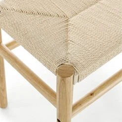 ADKINC Bench, 39.5-inch Bedroom Bench Bedroom End Of Bed With Paper Cord Design, Farmhouse Bench For Dining Room -Best Furniture Store 51QicUjtOUL