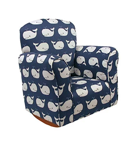 Brighton Home Furniture 3330-81 Child Rocker, Whale Tales Cotton, One Size 14 Brighton Home Furniture 3330-81 Child Rocker, Whale Tales Cotton, One Size - Image 14