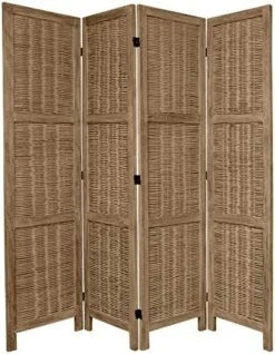 Oriental Furniture 5 1/2 Ft. Tall Bamboo Matchstick Woven Room Divider - Burnt Grey - 6 Panel 16 Oriental Furniture 5 1/2 Ft. Tall Bamboo Matchstick Woven Room Divider - Burnt Grey - 6 Panel -Best Furniture Store 51Rj4g5aMGL. AC
