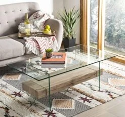 Safavieh Home Kayley Natural And Glass Coffee Table 15 Safavieh Home Kayley Natural And Glass Coffee Table -Best Furniture Store 51Ry8eYjfNL. AC