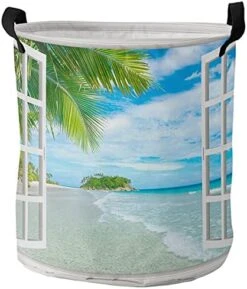 Goydema Collapsible Laundry Hamper Storage Basket, Farm Brown Pig Grain And Animal Feed Clothes Hamper Basket With Handle Waterproof Laundry Bag Round Storage Basket For Toy Home Organizer -Best Furniture Store 51St0G8JY3L. AC