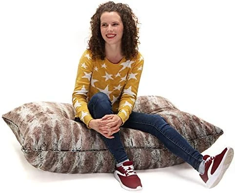 Jaxx Saxx 3.5 Floor Pillow, Premium Luxe Fur - Mountain Fox 13 Jaxx Saxx 3.5 Floor Pillow, Premium Luxe Fur - Mountain Fox - Image 13