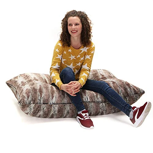 Jaxx Saxx 3.5 Floor Pillow, Premium Luxe Fur - Mountain Fox 1 Jaxx Saxx 3.5 Floor Pillow, Premium Luxe Fur - Mountain Fox