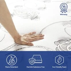 13" Box Top Hybrid Gel Infused Mattress, Full -Best Furniture Store 51T2WeTlp3L