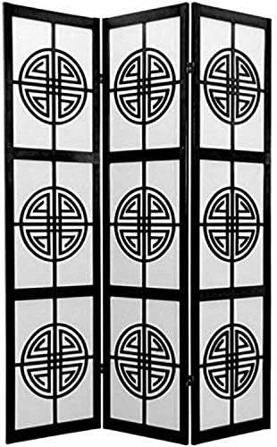 Oriental Furniture 6 Ft. Tall Long Life Shoji Screen - 3 Panel - Natural 7 Oriental Furniture 6 Ft. Tall Long Life Shoji Screen - 3 Panel - Natural - Image 7