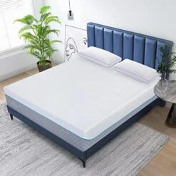  8 Inch Twin Memory Foam Mattress,Cooling Lavender  Mattress In A Box,Medium-Firm Mattress Made In USA,Pressure Relief & Temperature Regulation,Fiberglass-Free,CertiPUR-US Certified -Best Furniture Store 51TN1V8ayoL. AC