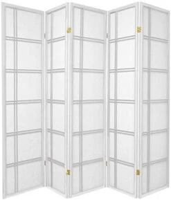 Double Cross Room Divider 3 To 10 Panel (White, 4) -Best Furniture Store 51Tv9a3YfML. AC