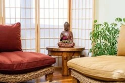 XoticBrands Seagrass Meditation Yoga Chair - Natural With Cream Cushion 13 XoticBrands Seagrass Meditation Yoga Chair - Natural With Cream Cushion -Best Furniture Store 51TzogmLGeL