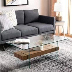Safavieh Home Kayley Natural And Glass Coffee Table 13 Safavieh Home Kayley Natural And Glass Coffee Table -Best Furniture Store 51UceR2kEDL. AC